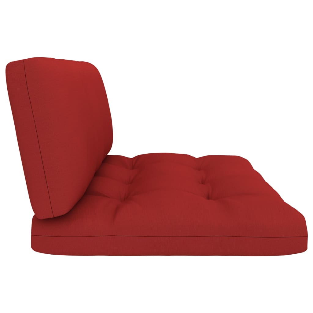 vidaXL 6-tlg. Paletten-Lounge-Set Weiß Imprägniertes Kiefernholz