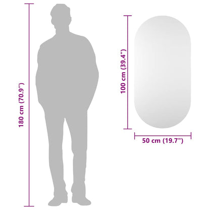Spiegel 100x50 cm Glas