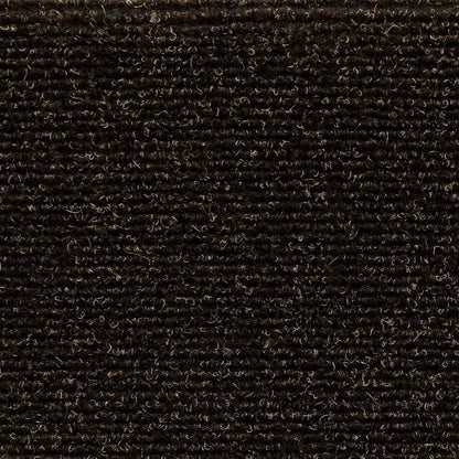 vidaXL Stufenmatten Selbstklebend 5 Stk. 56x17x3 cm Dunkelbraun Halbrund