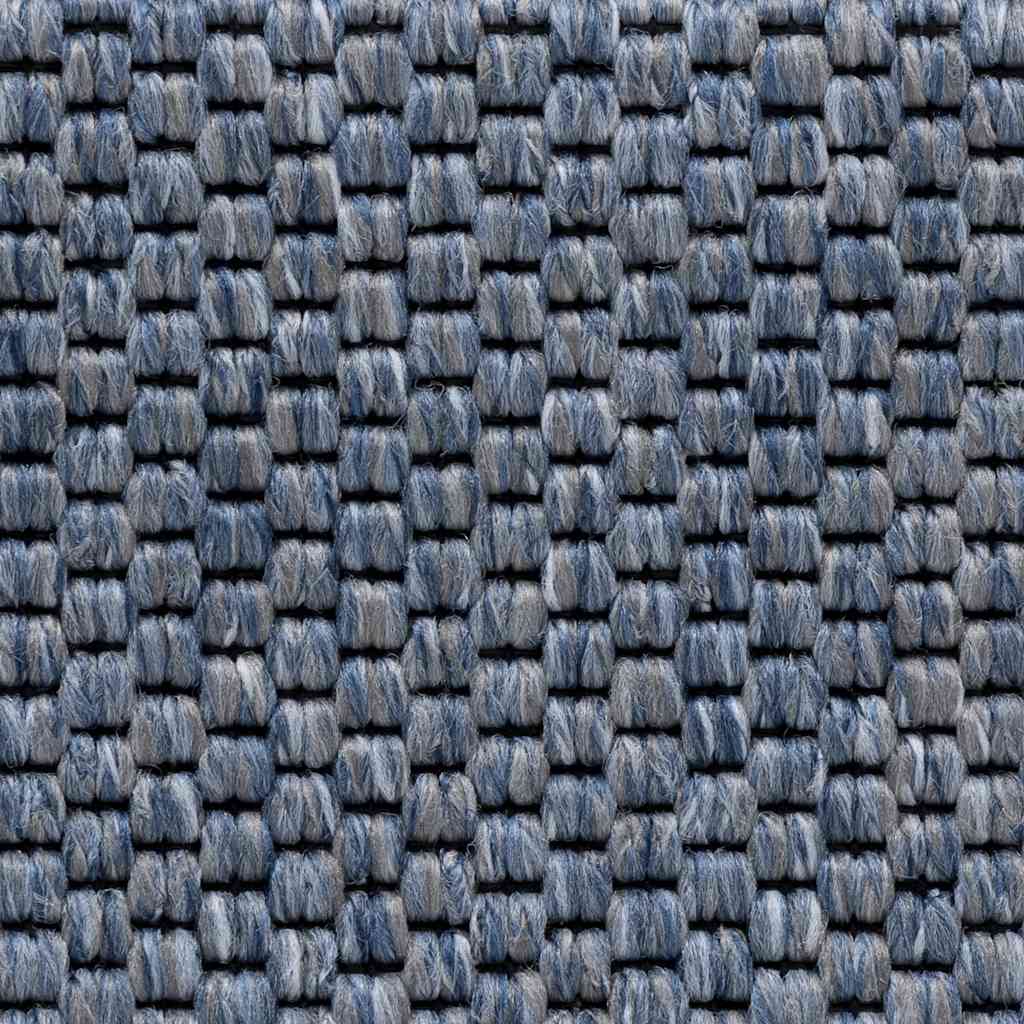 Treppenmatten Selbstklebend Sisal-Optik 15 Stk. 56x17x3cm Blau