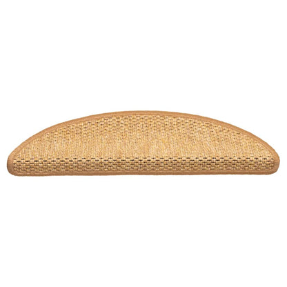 Treppenmatten Selbstklebend Sisal-Look 15 Stk. 56x17x3 cm Sisal