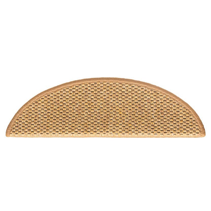 Treppenmatten Selbstklebend Sisal-Look 15 Stk. 56x17x3 cm Sisal