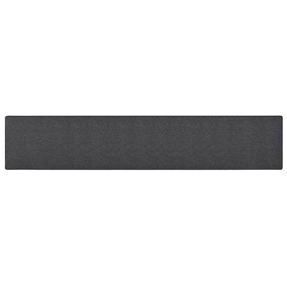 vidaXL Tapis de couloir anthracite 50x300 cm