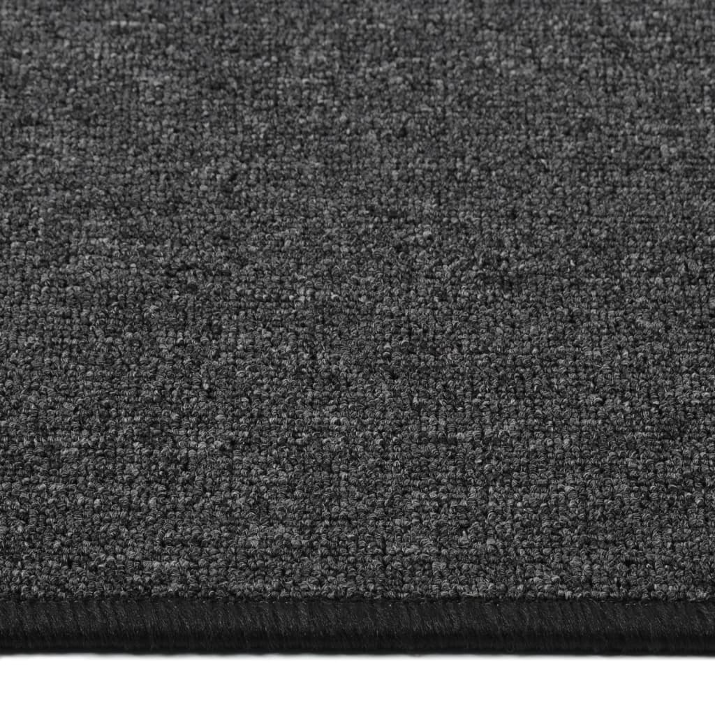 vidaXL Tapis de couloir anthracite 80x250 cm