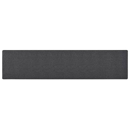 vidaXL Tapis de couloir anthracite 80x400 cm