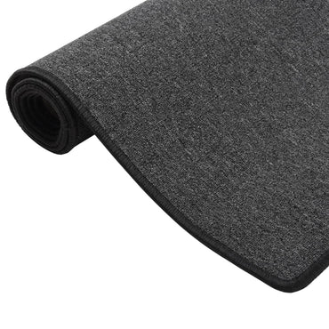 vidaXL Tapis de couloir anthracite 80x400 cm
