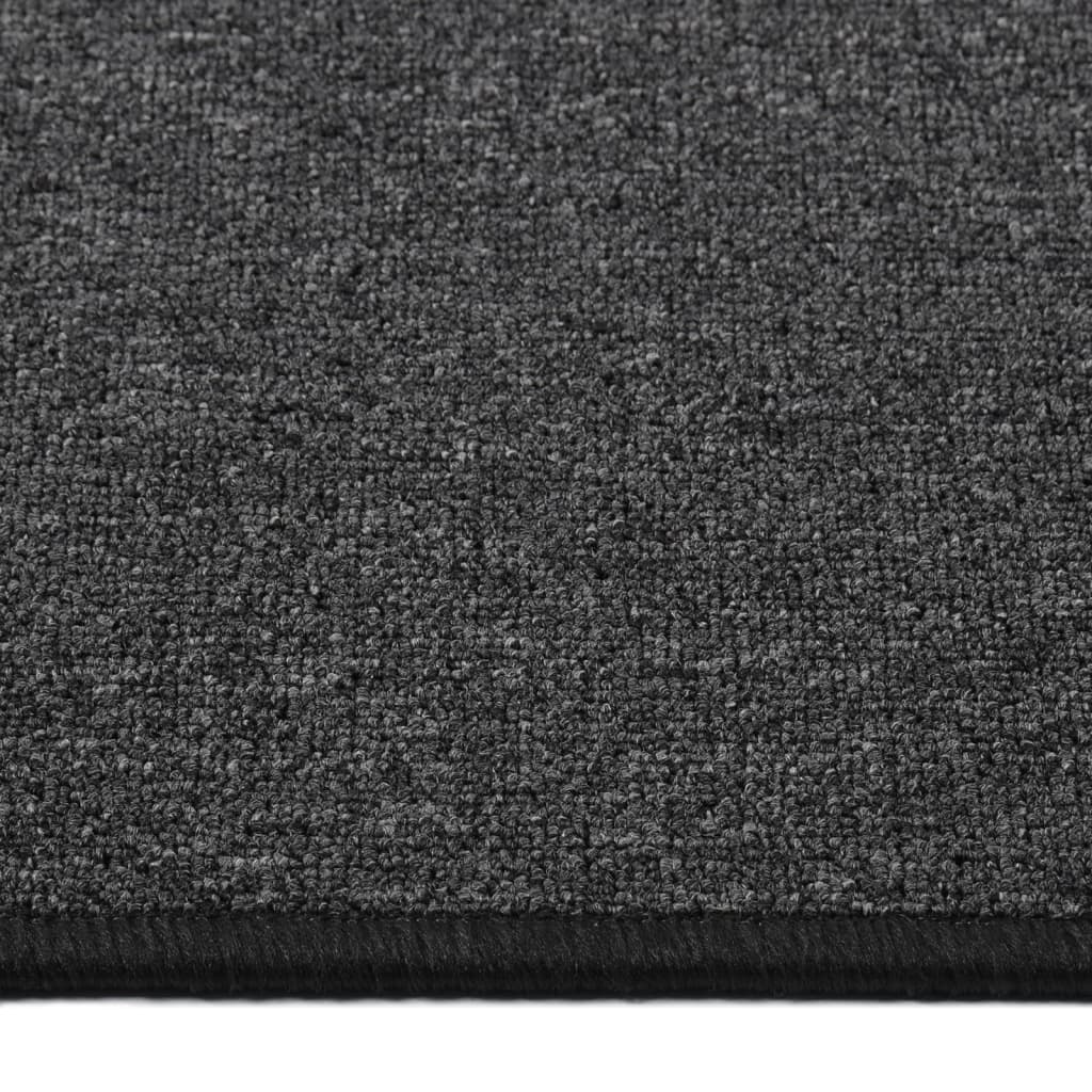 vidaXL Tapis de couloir anthracite 80x400 cm