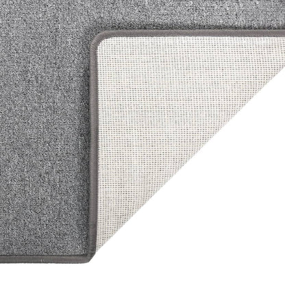 vidaXL Tapis de couloir gris foncé 50x200 cm