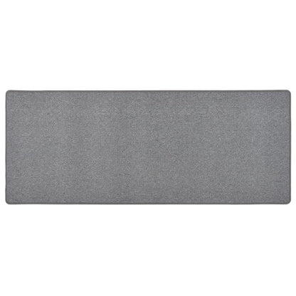 vidaXL Tapis de couloir gris foncé 80x200 cm