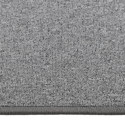 vidaXL Tapis de couloir gris foncé 80x400 cm
