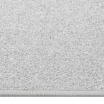 vidaXL Tapis de couloir Gris clair 50x100 cm