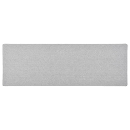 vidaXL Tapis de couloir Gris clair 50x150 cm