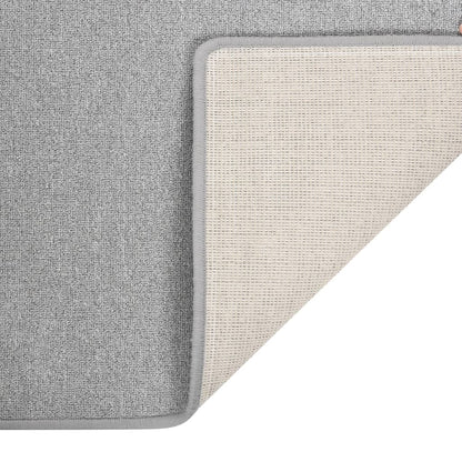 vidaXL Tapis de couloir Gris clair 50x200 cm