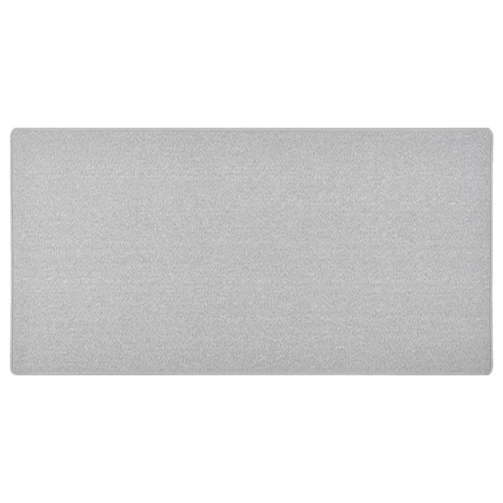 vidaXL Tapis de couloir gris clair 80x150 cm