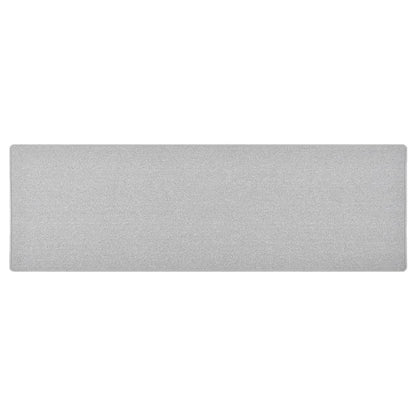 vidaXL Tapis de couloir gris clair 80x250 cm