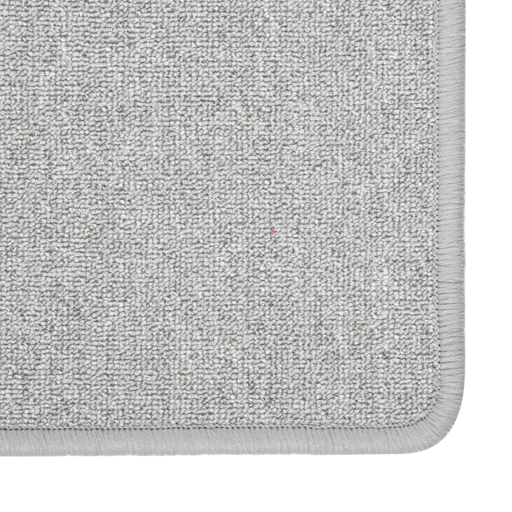 vidaXL Tapis de couloir gris clair 80x250 cm