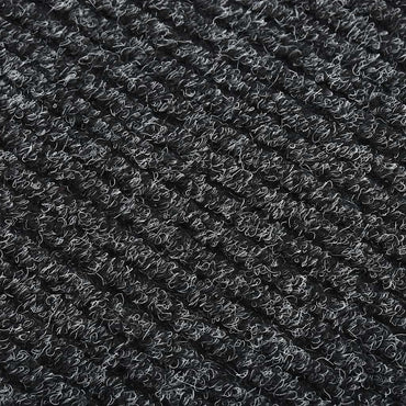 vidaXL Tapis de propreté 100x100 cm Anthracite