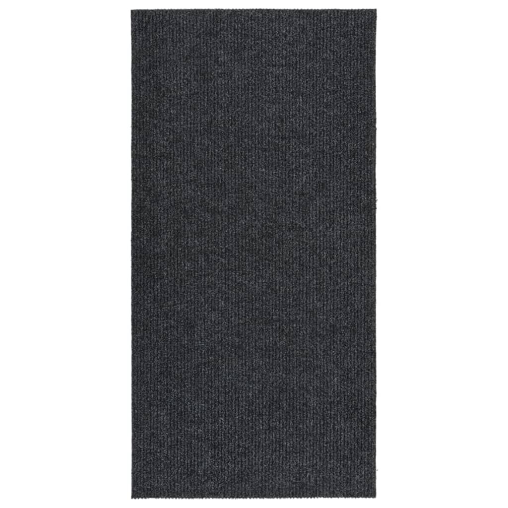 vidaXL Paillasson anti-salissures 100x200 cm Anthracite