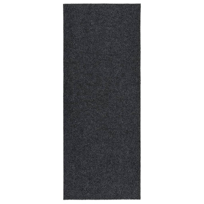vidaXL Tapis de couloir anti-salissures 100x250 cm Anthracite