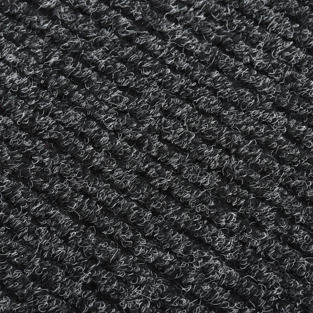 vidaXL Tapis de couloir anti-salissures 100x250 cm Anthracite