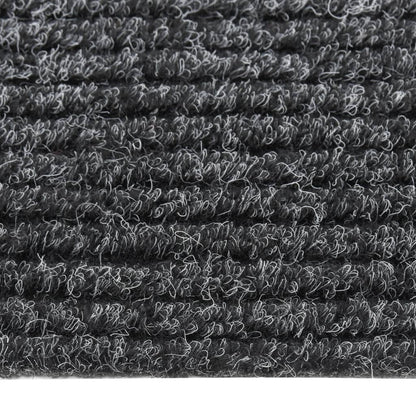 vidaXL Tapis de couloir anti-salissures 100x250 cm Anthracite
