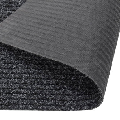 vidaXL Tapis de couloir anti-salissures 100x250 cm Anthracite
