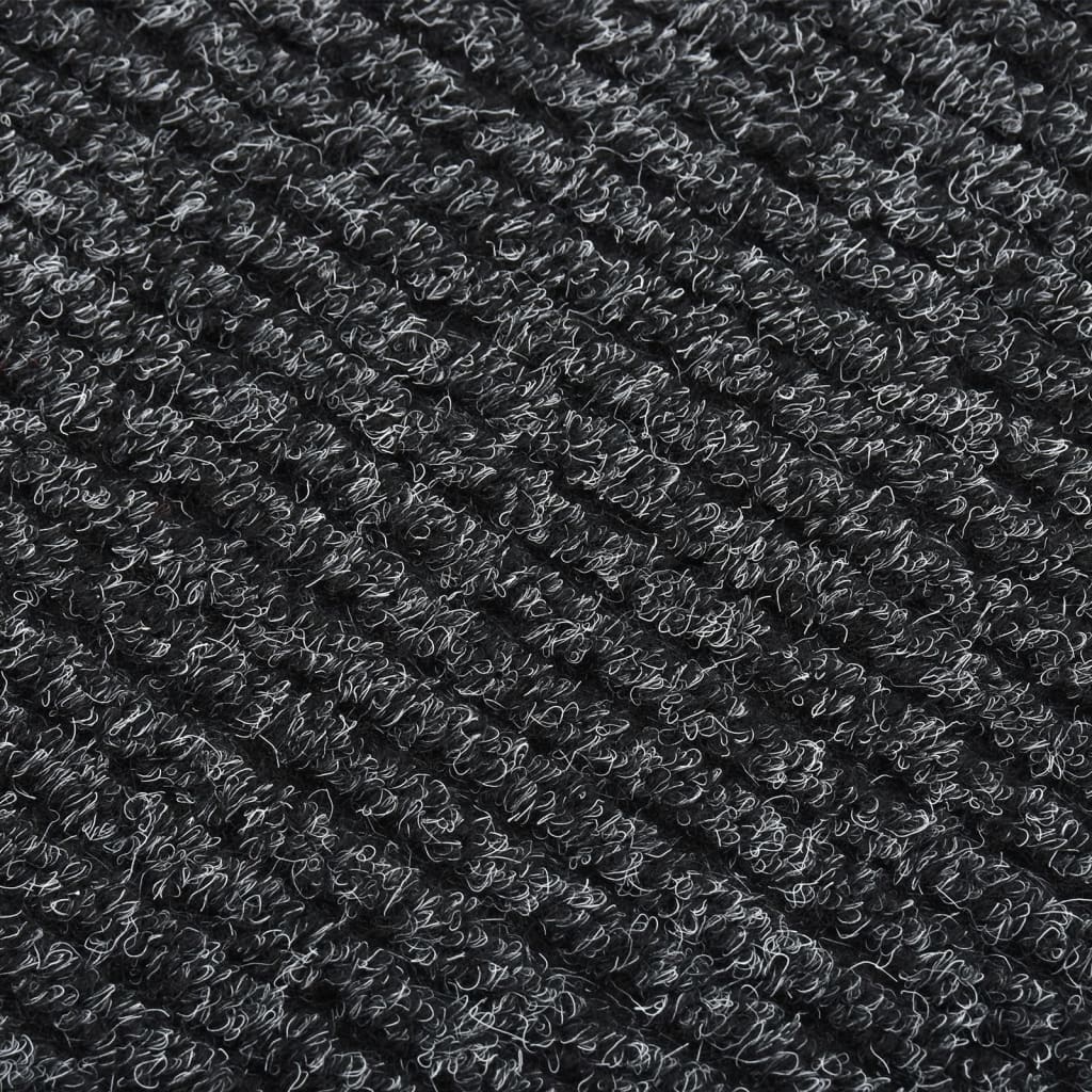 vidaXL Paillasson anti-salissures 100x350 cm Anthracite