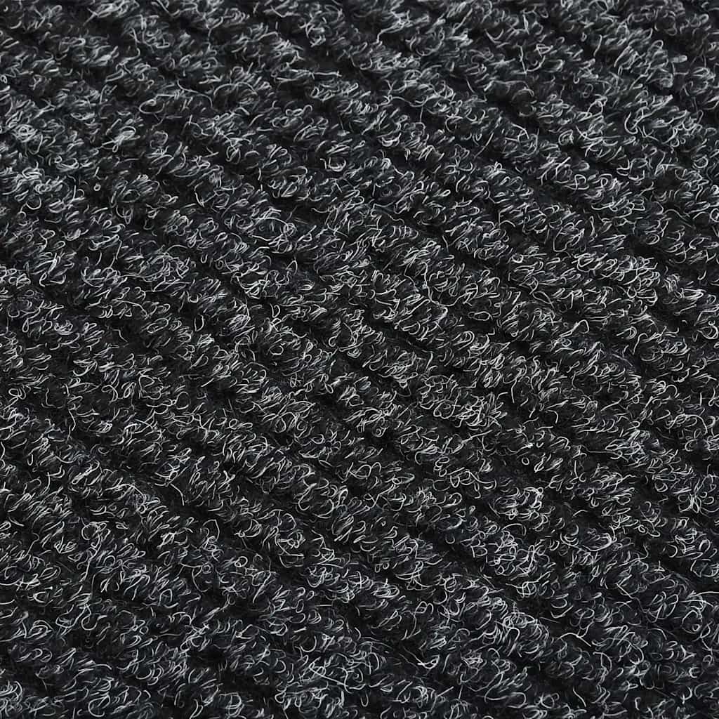 vidaXL Schmutzfangläufer 100x400 cm Anthrazit
