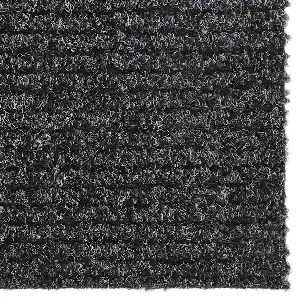 vidaXL Schmutzfangläufer 100x400 cm Anthrazit