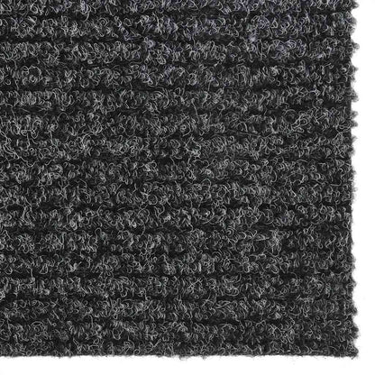 vidaXL Schmutzfangläufer 100x400 cm Anthrazit