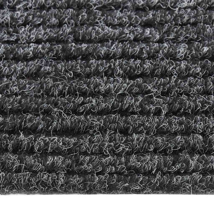 vidaXL Schmutzfangläufer 100x400 cm Anthrazit