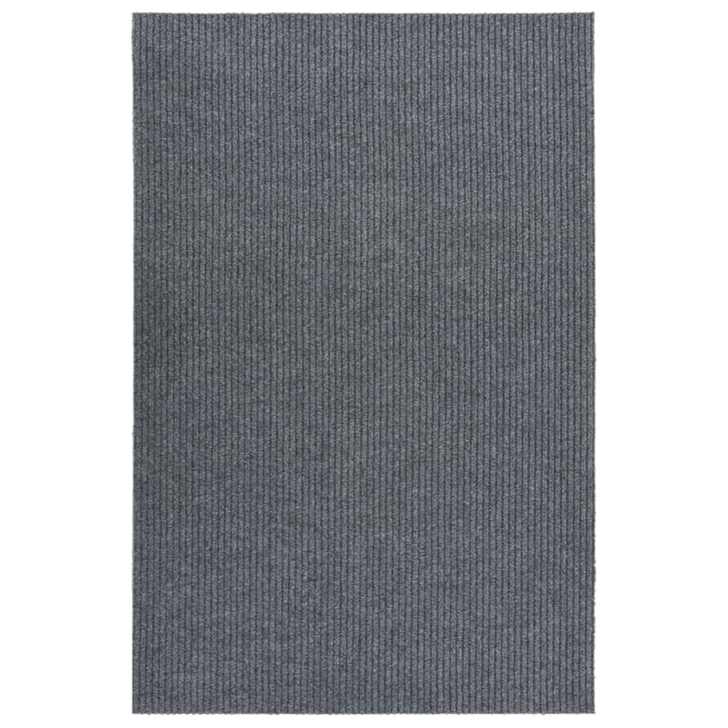 vidaXL Paillasson 100x150 cm Gris