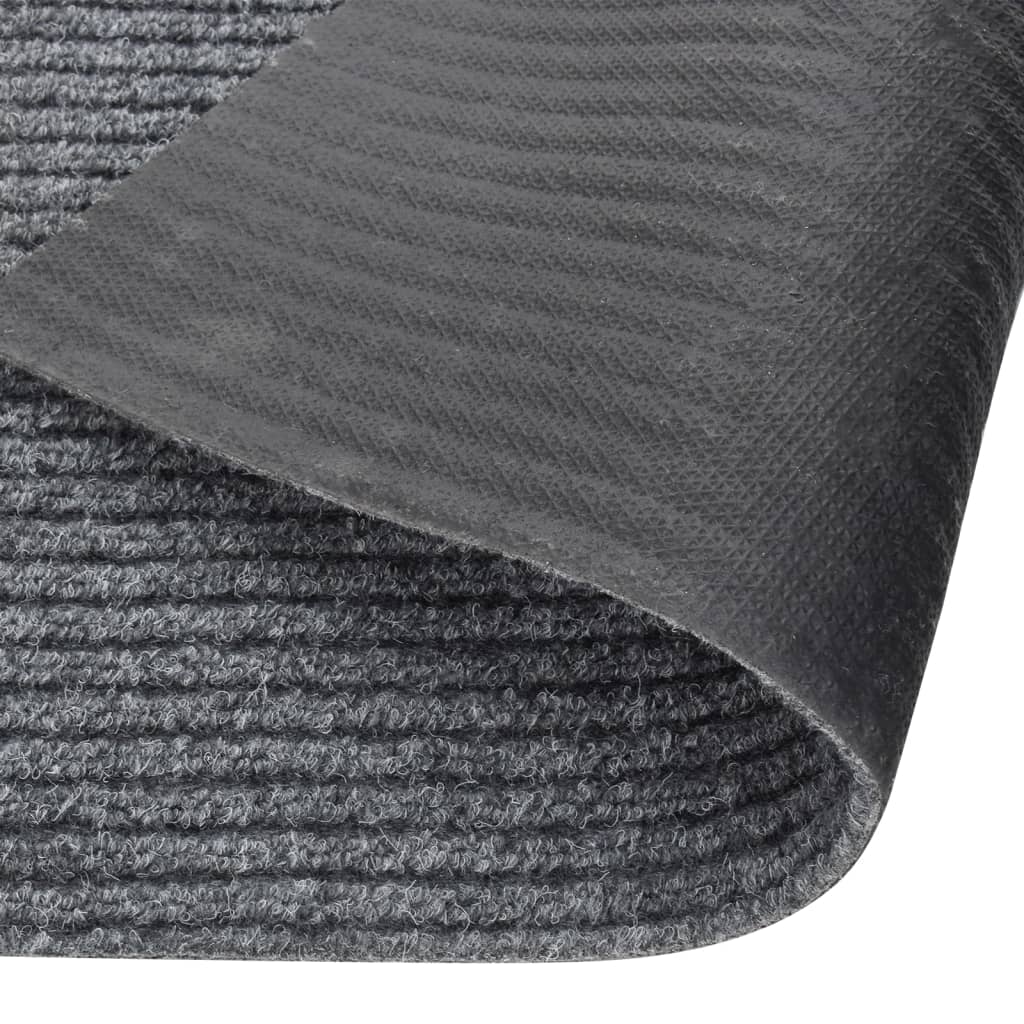 vidaXL Paillasson 100x150 cm Gris