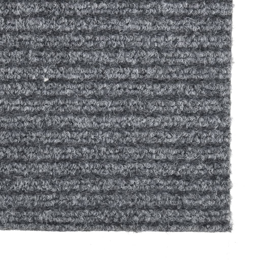 vidaXL Paillasson gris 100x200 cm