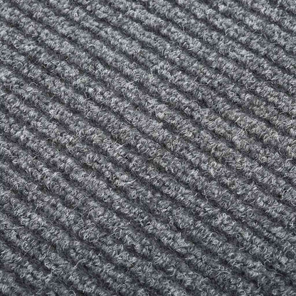 vidaXL Paillasson gris 100x250 cm