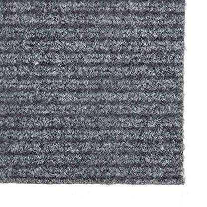 vidaXL Paillasson gris 100x250 cm