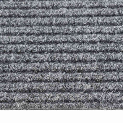 vidaXL Paillasson gris 100x250 cm