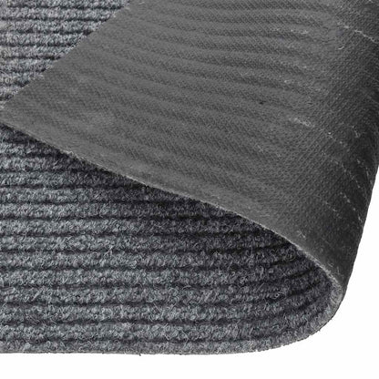 vidaXL Paillasson gris 100x250 cm
