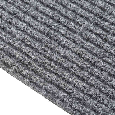 vidaXL Paillasson anti-salissures Gris 100x400 cm