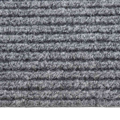 vidaXL Paillasson anti-salissures Gris 100x400 cm
