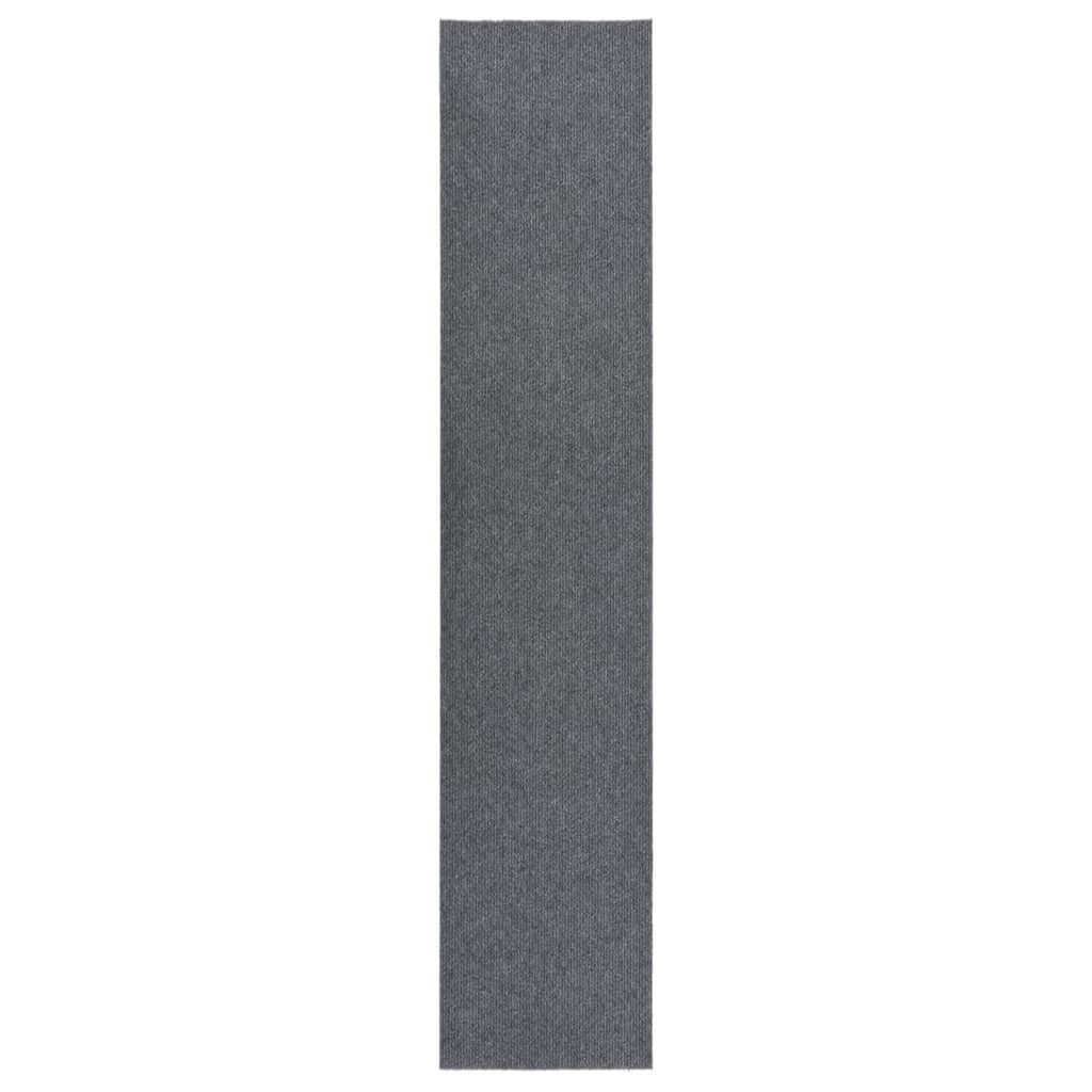 vidaXL Schmutzfangläufer 100x500 cm Grau
