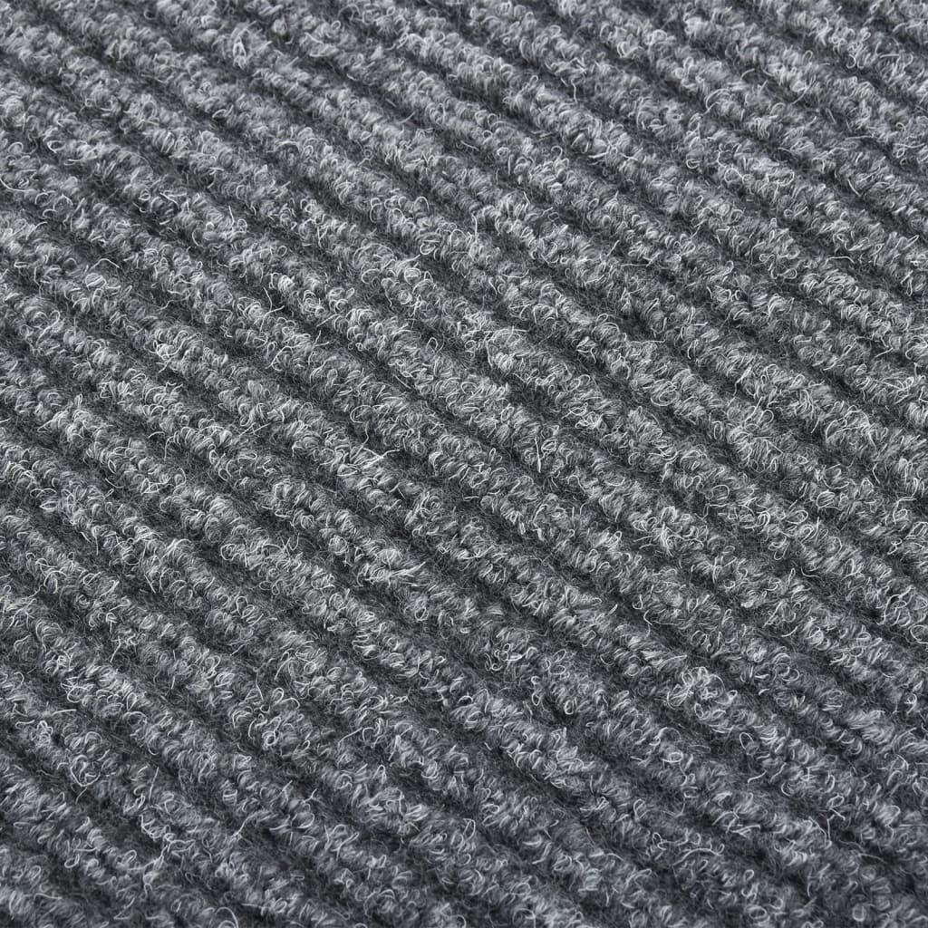 vidaXL Schmutzfangläufer 100x500 cm Grau