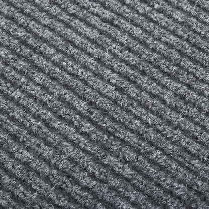 vidaXL Schmutzfangläufer 100x500 cm Grau