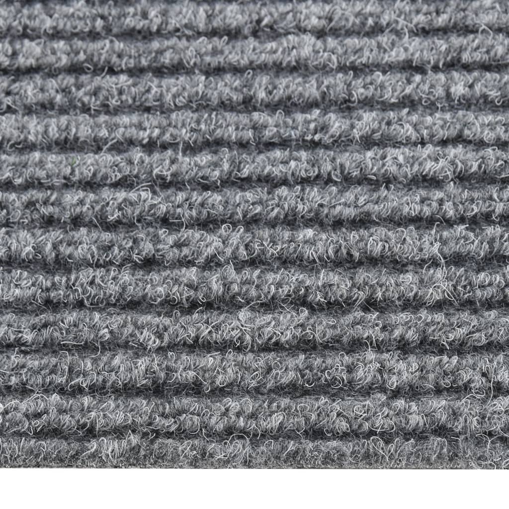 vidaXL Schmutzfangläufer 100x500 cm Grau