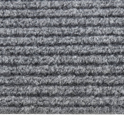 vidaXL Schmutzfangläufer 100x500 cm Grau