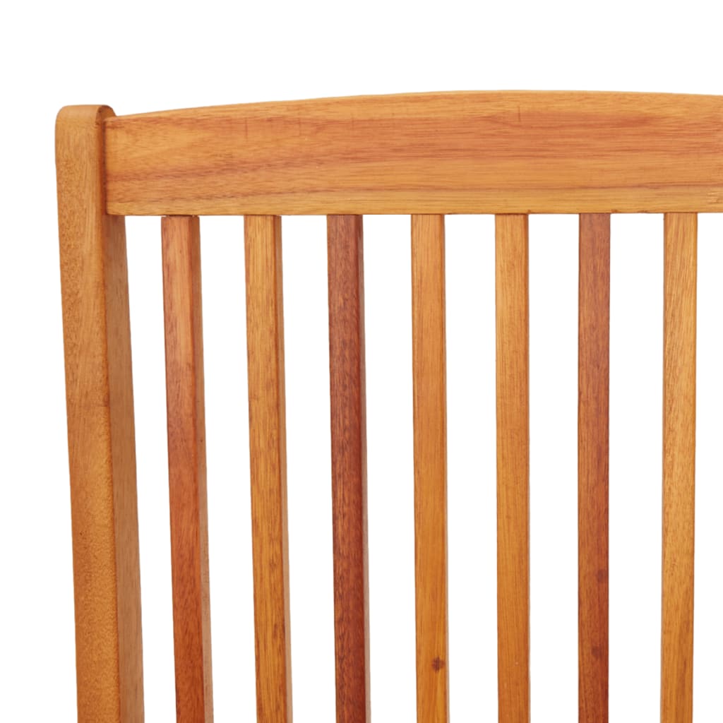 vidaXL Chaises de jardin pliables 2 pcs. Bois d'eucalyptus massif