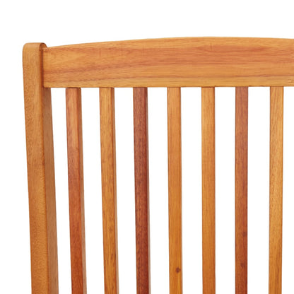 vidaXL Chaises de jardin pliables 2 pcs. Bois d'eucalyptus massif
