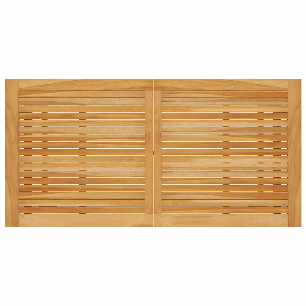 vidaXL 5-tlg. Garten-Essgruppe Beige