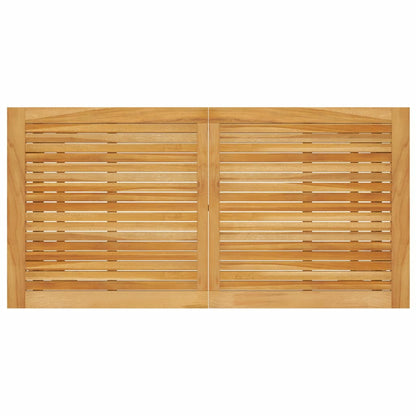 vidaXL 5-tlg. Garten-Essgruppe Beige
