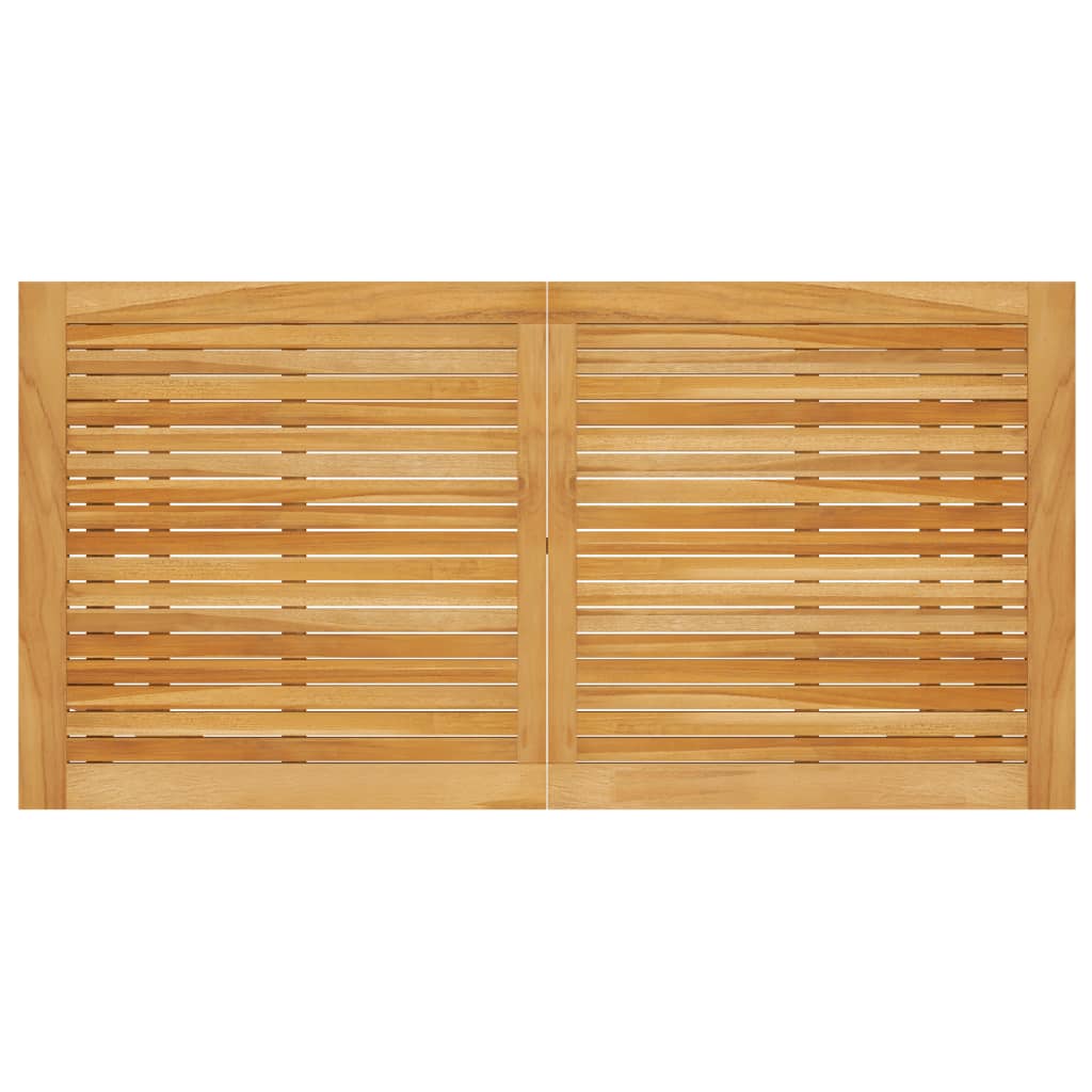 vidaXL 5-tlg. Garten-Essgruppe Beige